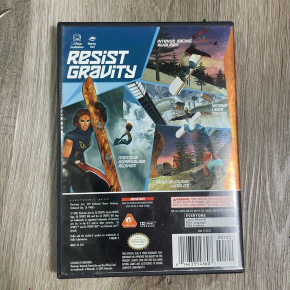 SSX Tricky Nintendo GameCube Case & Cover Art Only No Disc or Manual - Picture 4 of 8